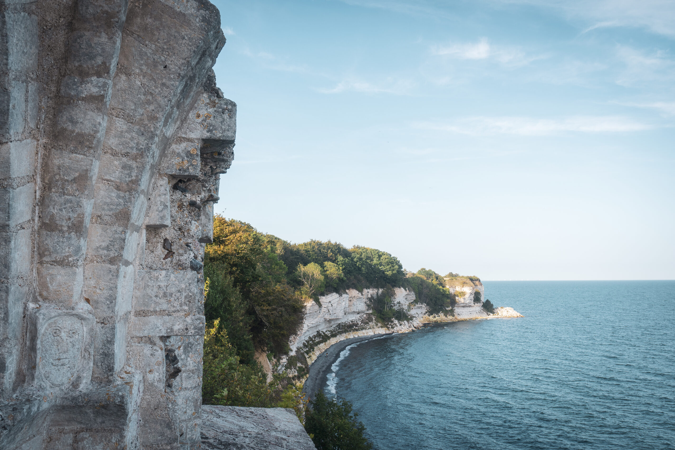Ścieżka o nagłym końcu. Stevns Klint (Dania)